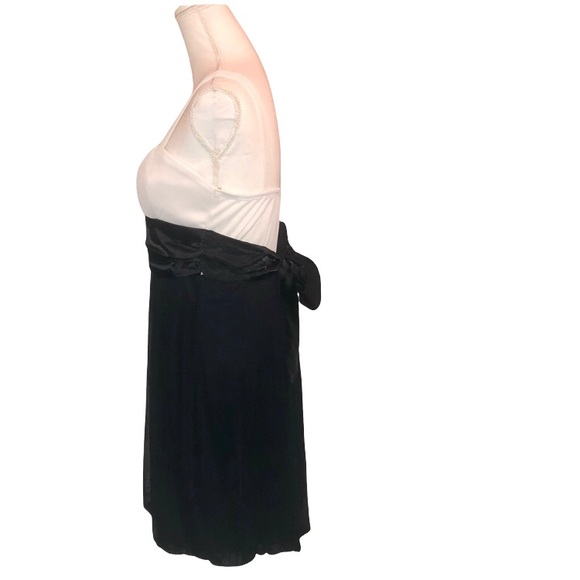 Women’s Black & White Mini Dress (by Tulip) - Picture 11 of 16